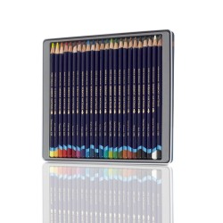 Boite métal de crayons Inktense Derwent