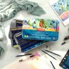 Boite métal de crayons Inktense Derwent