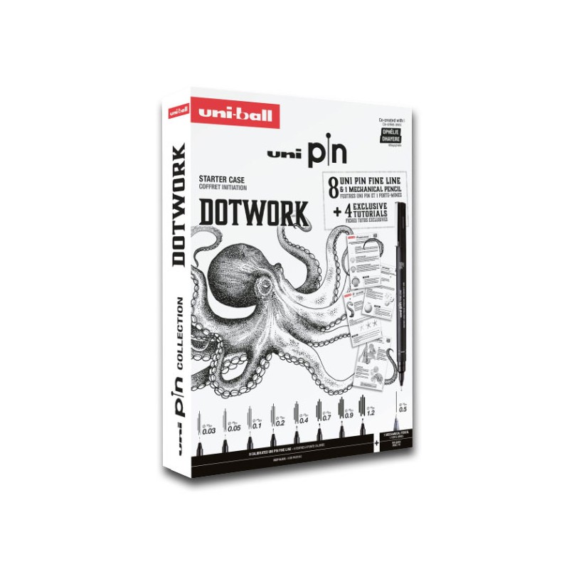 Coffret initiation Dotwork Uni Pin