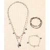 Kit DIY Bijoux inoxydables Les Inox - Parure argentée