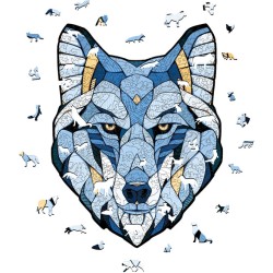 Puzzle en bois EWA 260pcs 35,6x27,4cm - Loup