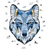 Puzzle en bois EWA 260pcs 35,6x27,4cm - Loup