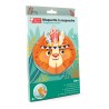 Maquette 3D en carton à suspendre - Lion