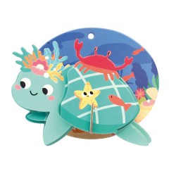 Maquette 3D en carton à suspendre - Tortue