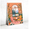 Peinture par numéro 30x40cm - Jardin d'hiver