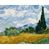 Peinture par numéros Van Gogh - Ciel sur toilé roulée 40x50 cm