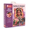 Cartes à strasser x3pcs - Inde