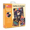 Cartes à strasser x3pcs - Dia de los muertos