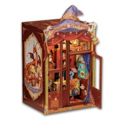 Kit maquette Book Nook en bois - Le magasin de jouets merveilleux