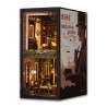 Kit maquette Book Nook en bois - Agence de détectives Rose