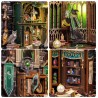 Kit maquette Book Nook en bois - Salle commune des ténèbres