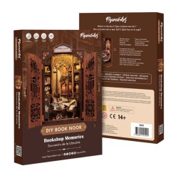 Kit maquette Book Nook en bois - Souvenirs de la librairie