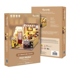 Kit maquette Maison miniature en bois - Cuisine de Peta