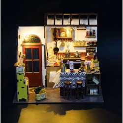 Kit maquette Maison miniature en bois - Cuisine de Peta