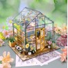 Kit maquette Maison miniature en bois - Serre ensoleillée