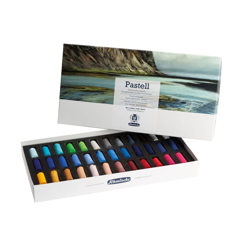 Boite de demi-pastels extra-tendres Schmincke