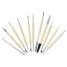 Set de 11 outils de modelage assortis