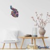 Puzzle en bois 2D x200pcs - Paon