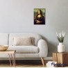 Puzzle en bois 2D x200pcs - La Joconde de Léonard de Vinci