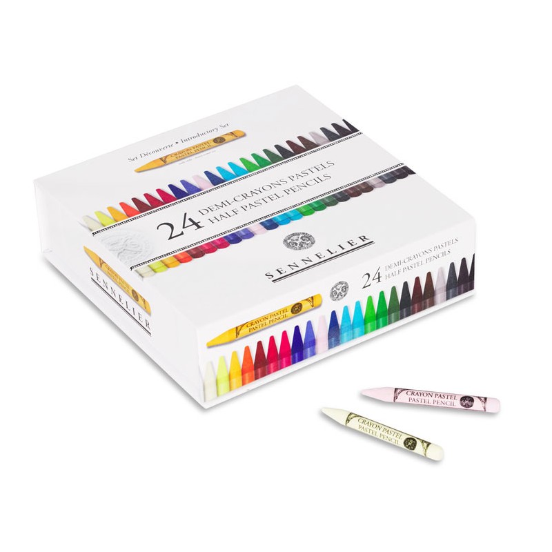 Boite de demi-crayons pastel Sennelier
