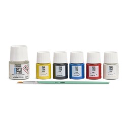 Coffret Initiation à la peinture Sétacolor Cuir Pébéo