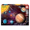 Puzzle 1000 pièces - Système solaire "néon"