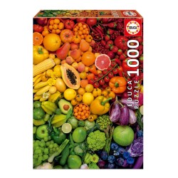 Puzzle 1000 pièces - Vitamines colorées