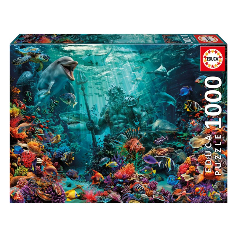 Puzzle 1000 pièces - Récif de corail Poséidon