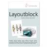 Bloc papier marqueurs Layout 75g/m², 75fls collées