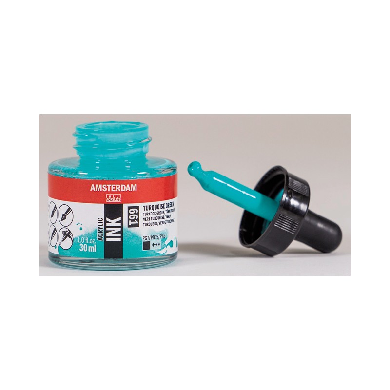 Encre acrylique Amsterdam, flacon 30 ml