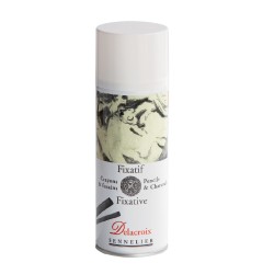 Fixatif crayon et fusain Delacroix, aérosol 400 ml