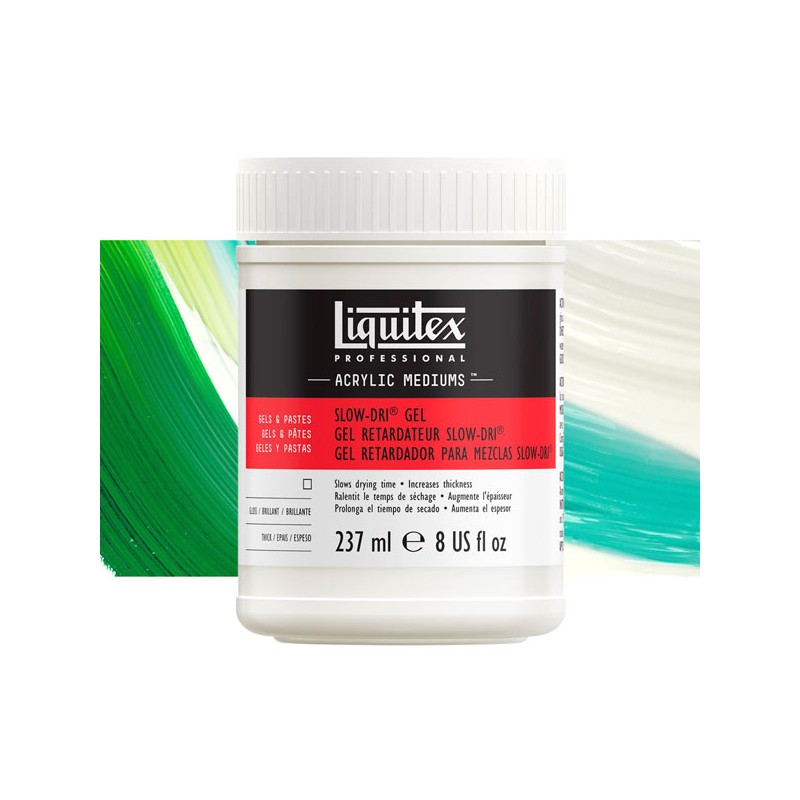 Médium gel retardateur Slow Dri Liquitex 