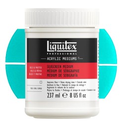 Médium gel de sérigraphie Liquitex, pot 237 ml
