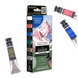 Set thématique de gouache extra-fine Sennelier 6x10 ml