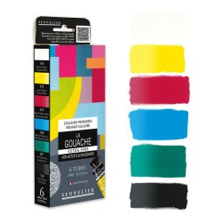 Set thématique de gouache extra-fine Sennelier 6x10 ml