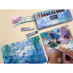 Set Edition Impressionniste huile extra-fine Lefranc, 12 tubes 20ml 