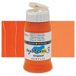 Peinture acrylique fine System 3, pot 500 ml