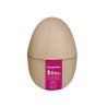 Lot de 5 boîtes oeufs gigognes en kraft