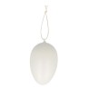 Oeufs en plastique ø8cm avec suspension x10pcs