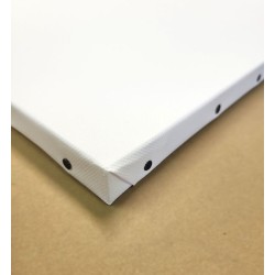 Châssis entoilé en coton à grain épais 361 g/m²