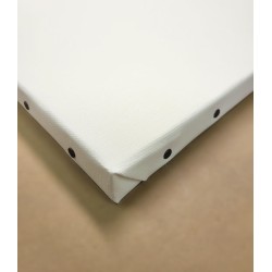 Châssis entoilé en lin supérieur enduction huile à grain moyen 508 g/m²