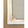 Châssis entoilé en lin supérieur enduction huile à grain moyen 508 g/m²