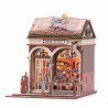 Maquette 3D en bois - Bookstore