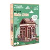 Maquette 3D en bois - Bookstore