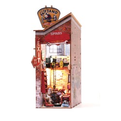 Maquette 3D en bois Book nook - Garage