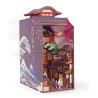 Maquette 3D en bois Book nook - Sakura lane