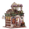 Maquette 3D en bois - Flower Shop
