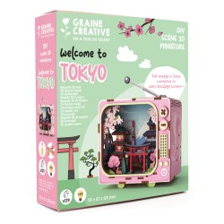 Maquette 3D en bois - TV Tokyo