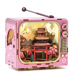Maquette 3D en bois - TV Tokyo