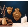 Kit DIY moulage - 2 Ex-Voto en plâtre à mouler et décorer